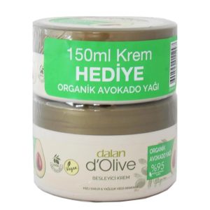 کرم مرطوب کننده آووکادو دالان dalanروزانه مدل d’Olive حجم 250+150 میلی لیتر