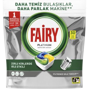 قرص ماشین ظرفشویی فیری پلاتینیوم Fairy Platinum بسته 30 عددی