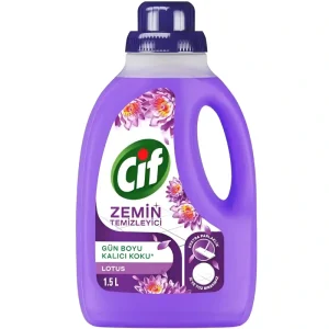 مایع تمیز کننده سطوح و کف Cif با رایحه Lotus حجم 1500 لیتر