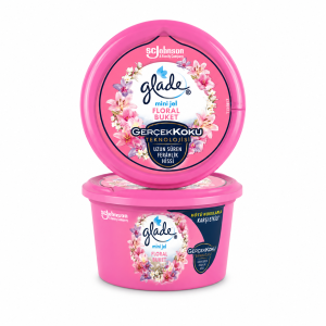 ژل خوشبو کننده هوا گلید GladeFloral Buket با رایحه گل 70 گرم