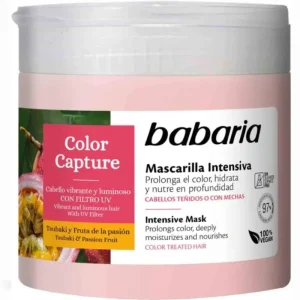 ماسک مو محافظ رنگ Babaria مدل Color Capture حجم ۴۰۰ میلی‌لیتر