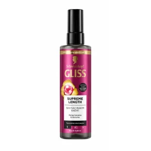اسپری دوفاز ضد حرارت مخصوص موهای بلند Gliss مدل Supreme Length حجم 200 میلی لیتر